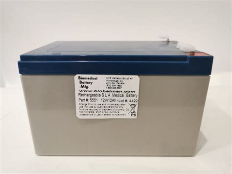AVI 5000 System I Blood Pump Replacement Medical Battery .